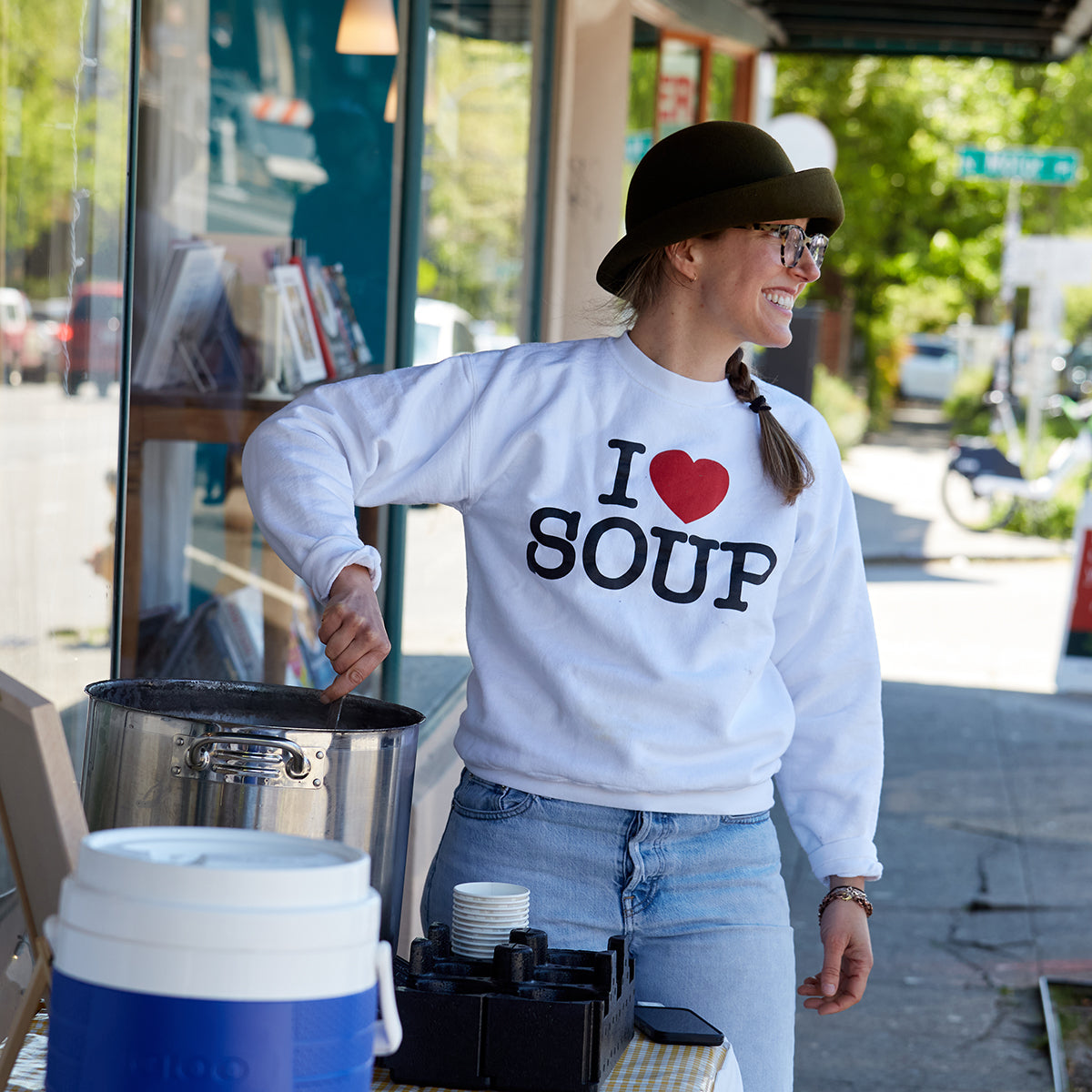 I ❤️ SOUP Crewneck Sweatshirt