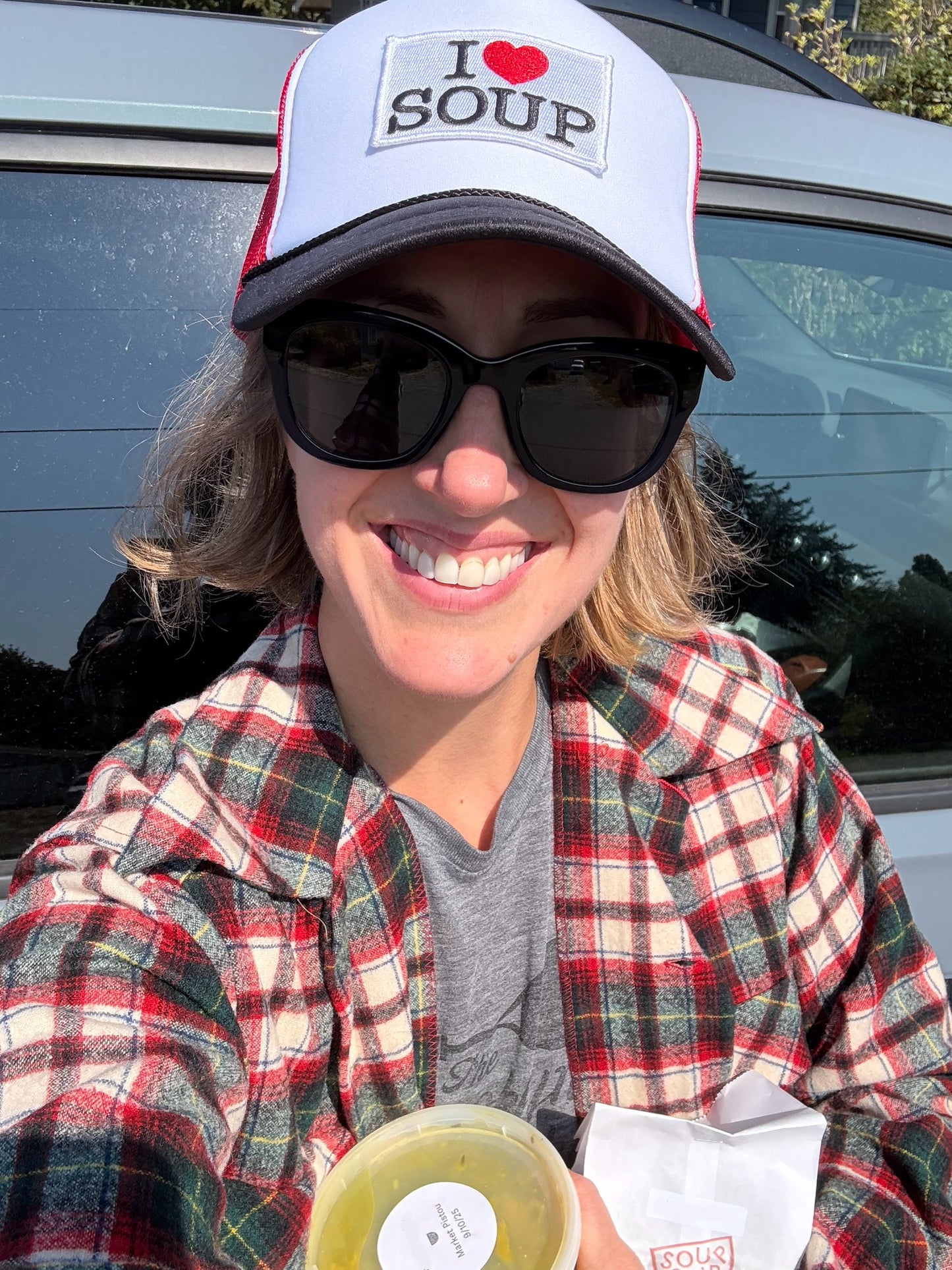 I ❤️ SOUP Trucker Hat