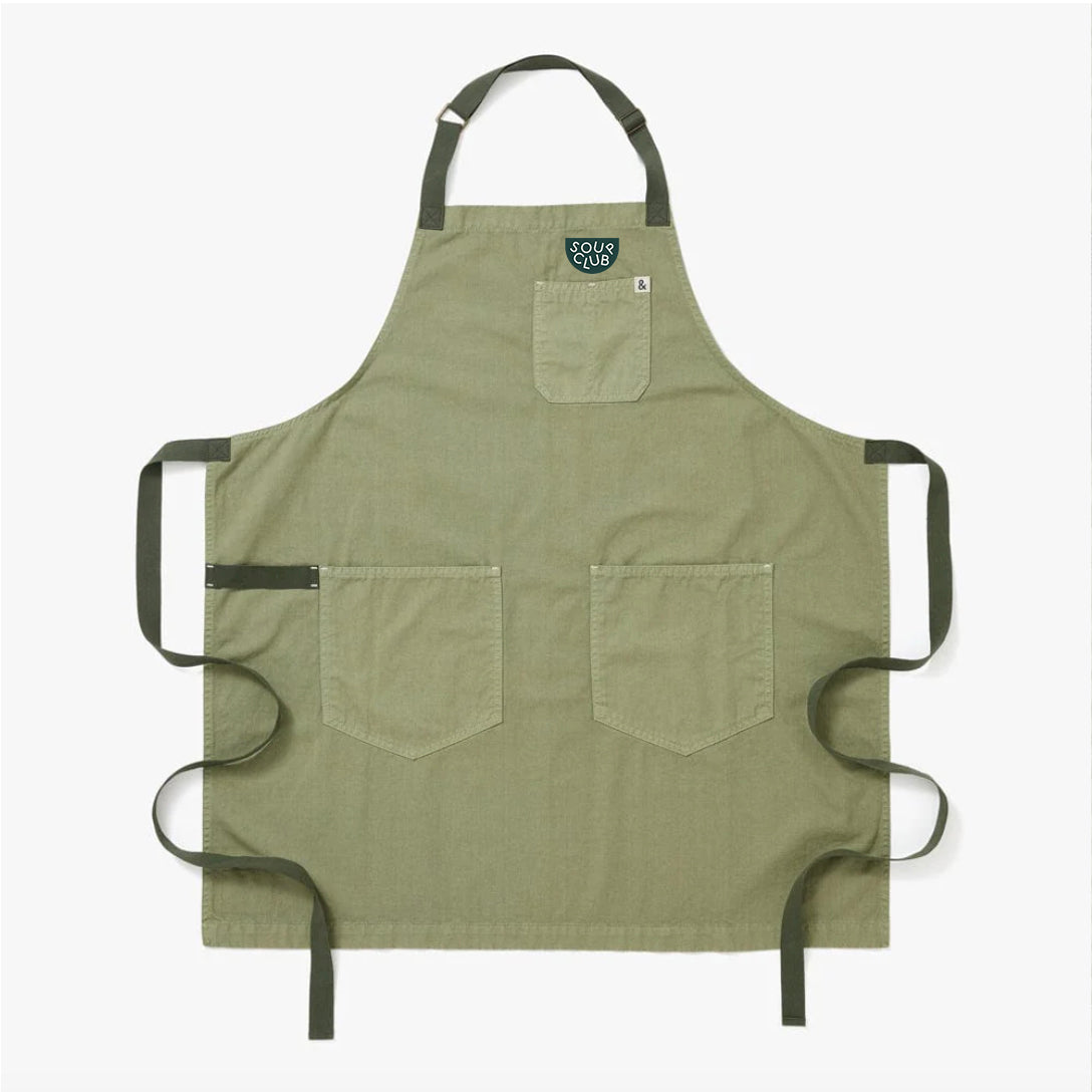 SOUP CLUB Apron - Original / Green