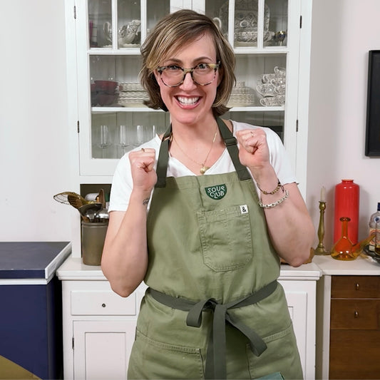 SOUP CLUB Apron - Original / Green