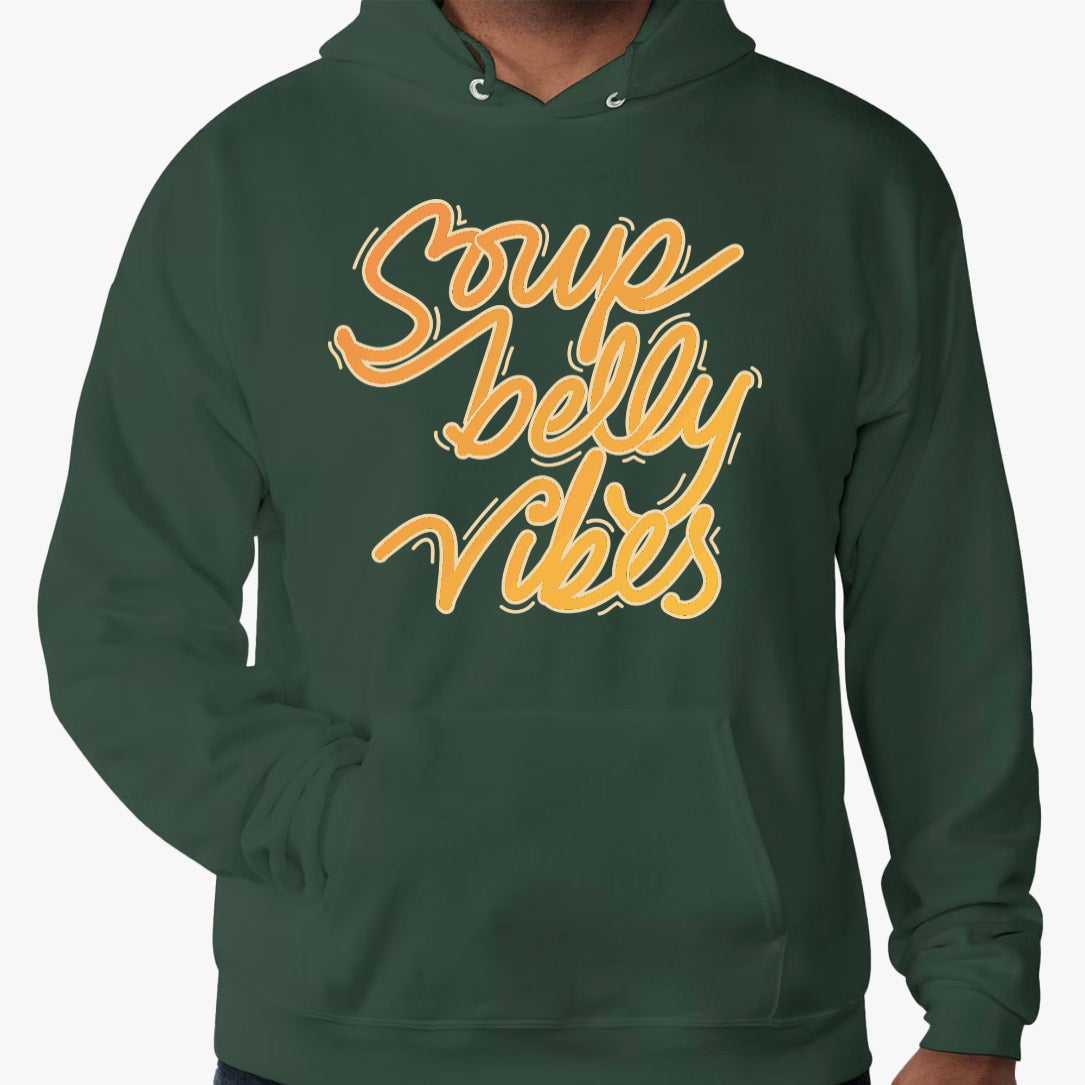 SOUP BELLY VIBES Hoodie Sweatshirt